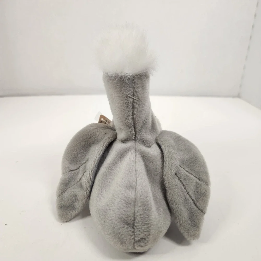 NWT 24K‎ Beanie Boppers  Splasher The Pelican 1997 Plush Stuffed Animal Bird